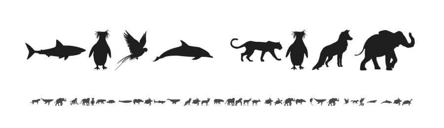 Wild Life by Glyphcraft — Dingbats Font — preview 1