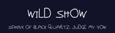 Wild Show by Font Bureau — Script Handwritten Font — thumbnail 2