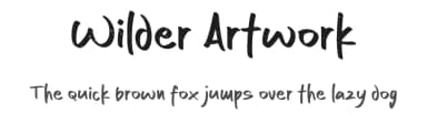 Wilder Artwork by Lettersiro Studio — Script Handwritten Font — thumbnail 1