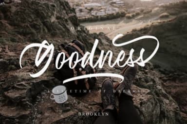 Wilderness Font by Geranium.co — Script Handwritten Font — thumbnail 4