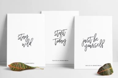 Wilderness Font by wornoutmedia by wornoutmedia — Script Handwritten Font — thumbnail 7