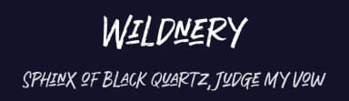 Wildnery by Letterhend Studio — Script Handwritten Font — thumbnail 2