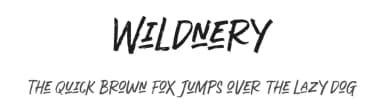 Wildnery by Letterhend Studio — Script Handwritten Font — thumbnail 1