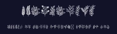 Wildplants by Letterayu — Dingbats Font — thumbnail 2