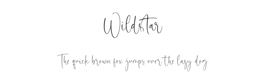 Wildstar by Letterative Studio — Script Handwritten Font — preview 1