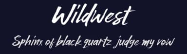 Wildwest by Bagas Ardiatma — Script Handwritten Font — thumbnail 2