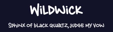 Wildwick by Allouse Studio — Script Handwritten Font — thumbnail 2