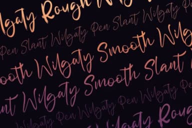 Wilgaty Font by motokiwo — Script Handwritten Font — thumbnail 3