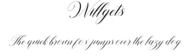 Willgets by Soft Creative — Script Handwritten Font — thumbnail 1