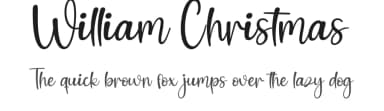 William Christmas by Scratchones — Script Handwritten Font — thumbnail 1
