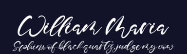 William Maria by Staircase Studio — Script Handwritten Font — thumbnail 2