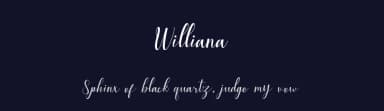 Williana by Cut Story — Script Handwritten Font — thumbnail 2