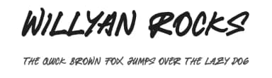 Willyan Rocks by Kotak Kuning Studio — Script Handwritten Font — thumbnail 1