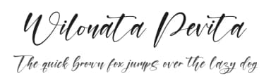 Wilonata Pevita by Letterena Studios — Script Handwritten Font — thumbnail 1