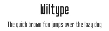 Wiltype by GGBotNet — Sans Serif Font — thumbnail 1