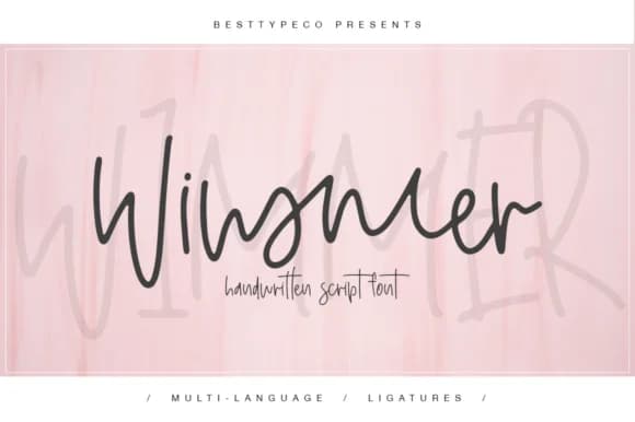 Wimmer Font by BennyDesigns — Script Handwritten Font