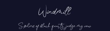 Windmill by Staircase Studio — Script Handwritten Font — thumbnail 2