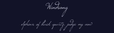Windsong by Bright Ideas — Script Handwritten Font — thumbnail 2