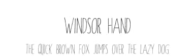 Windsor Hand by Skyhaven Fonts — Script Handwritten Font — thumbnail 1