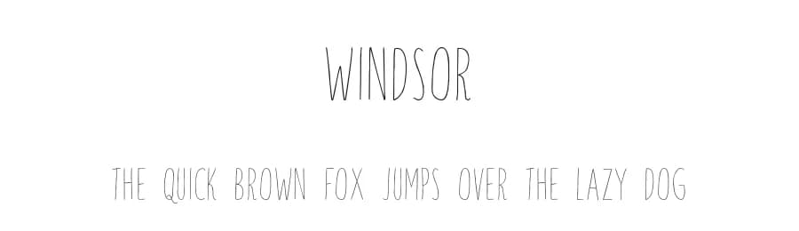 Windsor by Skyhaven Fonts — Script Handwritten Font