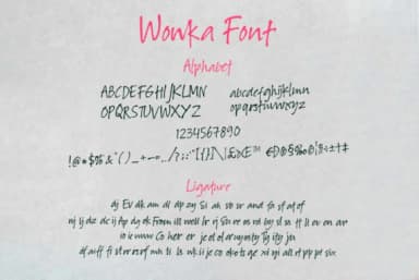 Winkie Wonka Duo Font by I Do Not Sleep — Script Handwritten Font — thumbnail 8