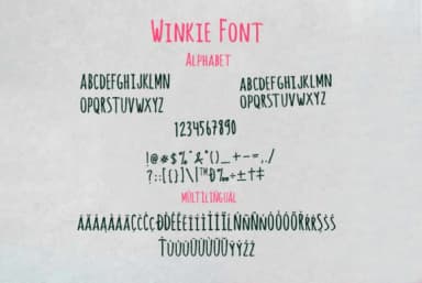 Winkie Wonka Duo Font by I Do Not Sleep — Script Handwritten Font — thumbnail 9