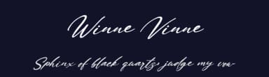 Winne Vinne by Kong Font — Script Handwritten Font — thumbnail 2