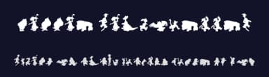 Winnie Silhouettes by Iconian Fonts — Dingbats Font — thumbnail 2