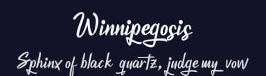 Winnipegosis by Kong Font — Script Handwritten Font — thumbnail 2