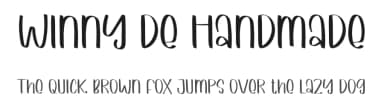 Winny De Handmade by Inermedia Studio — Script Handwritten Font — thumbnail 1