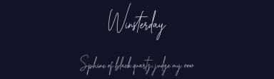 Winsterday by MJB Letters — Script Handwritten Font — thumbnail 2