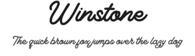 Winstone by Dealita Studio — Script Handwritten Font — thumbnail 1