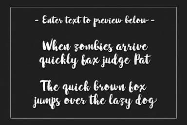 Winter Brush Font by barland — Script Handwritten Font — thumbnail 4