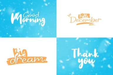 Winter Dream Trio Font by Khurasan — Script Handwritten Font — thumbnail 6