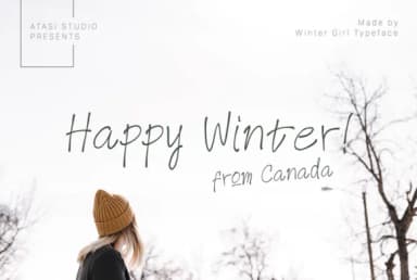Winter Girl Font by atasistudio — Script Handwritten Font — thumbnail 4