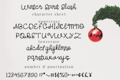 Winter Spirit Font by attypestudio — Script Handwritten Font — thumbnail 5