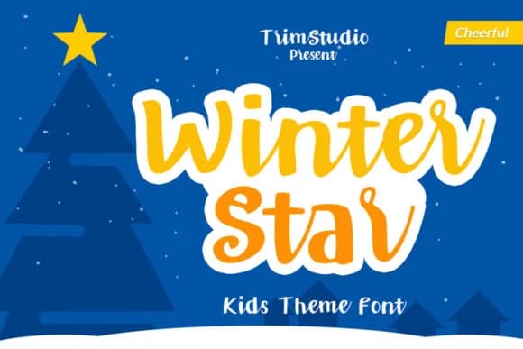 Winter Star Font by Trim Studio — Script Handwritten Font