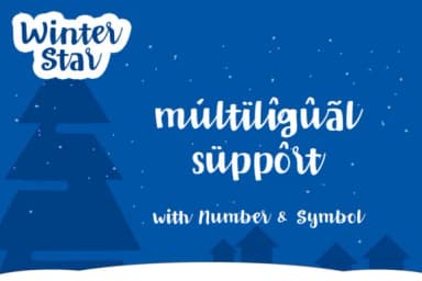 Winter Star Font by Trim Studio — Script Handwritten Font — thumbnail 7