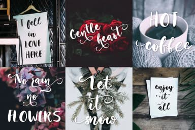 Winter Story Font by Red Ink — Script Handwritten Font — thumbnail 6