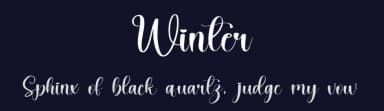 Winter by Inermedia Studio — Script Handwritten Font — thumbnail 2