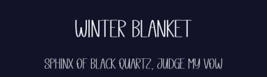 Winter Blanket by Andi Moz — Script Handwritten Font — thumbnail 2
