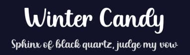 Winter Candy by Manjali Studio — Script Handwritten Font — thumbnail 2
