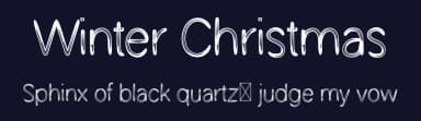Winter Christmas by Scratchones — Script Handwritten Font — thumbnail 2
