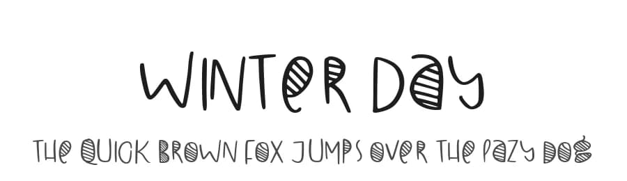 Winter Day by Mariyana — Script Handwritten Font — preview 1