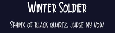 Winter Soldier by Creatype Studio — Script Handwritten Font — thumbnail 2