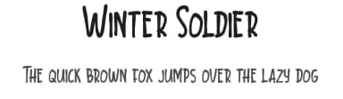 Winter Soldier by Creatype Studio — Script Handwritten Font — thumbnail 1