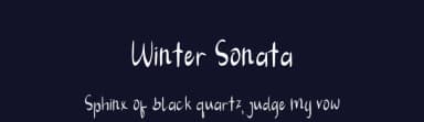 Winter Sonata by Phantom Studio — Script Handwritten Font — thumbnail 2
