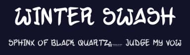 Winter Swash by Illushvara — Script Handwritten Font — thumbnail 2