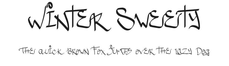 Winter Sweety by Bilqis Studio — Script Handwritten Font