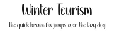 Winter Tourism by Andi Moz — Script Handwritten Font — thumbnail 1